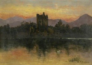 Landscape With Ruined Castle — Elsie May Robson