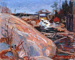 Lumber Dam — Tom Thomson