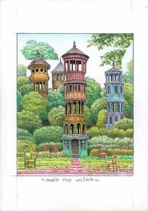 Under The Garden Towers — Jacek Yerka
