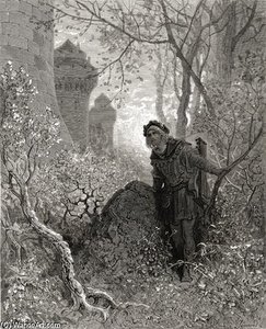 Blondel Hears The Voice Of Richard The Lionheart — Paul Gustave Doré
