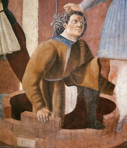 6. Folter Des Juden (detail) — Piero Della Francesca