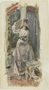 The Corner Of The Balcony — Алфред Стивенс