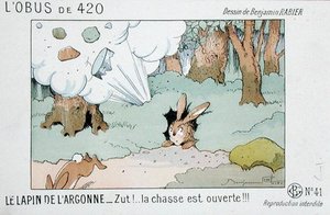 The Chase Is On — Benjamin Rabier