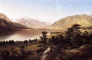 Upper Twin Lakes In The Colorado Rockies — David Johnson