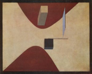 Proun 23, No.6 — El Lissitzky, Constructivism