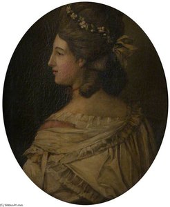 Lady Caroline Colyear - — Nathaniel Hone