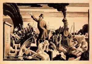 The Civil War - Industrial Progress — Thomas Hart Benton
