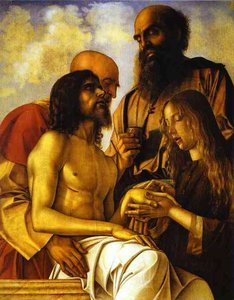 Pesaro Altarpiece. Pietó — Giovanni Bellini