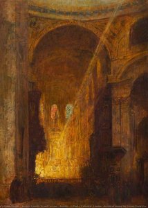 Reredos, St Paul's Cathedral, London (destroyed during the Second World War)