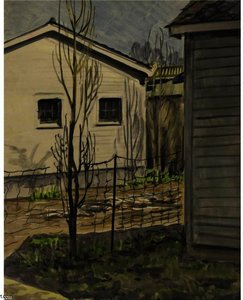 Backyard (between Houses) — Charles Burchfield