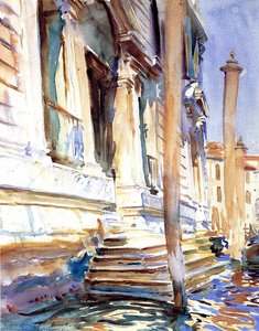 Doorway Of A Venetian Palace — John Singer Sargent