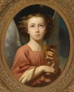 An Angel Holding A Chalice