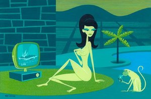 Christina — Josh Agle (shag)