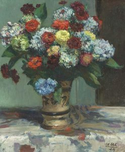 Bouquet Of Flowers — Jacques-émile Blanche