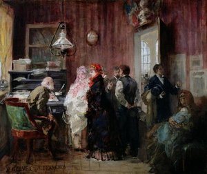 Birth, Town Hall Of The 19th Arrondissement — Henri Gervex