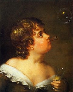 Blowing Bubbles — Charles Bird King