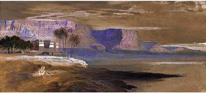 Kasr Ed Saad, Egypt — Edward Lear