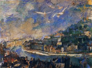 Lyon, Huile Sur Toile, — Oskar Kokoschka
