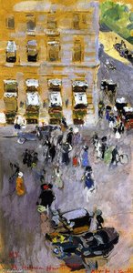 Hotel Plaza, New York — Joaquín Sorolla Y Bastida, Impressionism