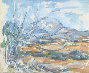 La Montaña Sainte-victoire — Paul Cézanne
