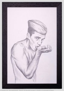 Study For The Wounded Insurgent\n\nstudy For The Wounded Insurgent” — Karol Radziszewski