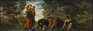Latona Changing The Lycian Peasants Into Frogs — Jacopo Tintoretto