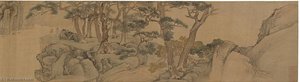 Listening To The Sound Of Wood Pigeons — Tang Yin