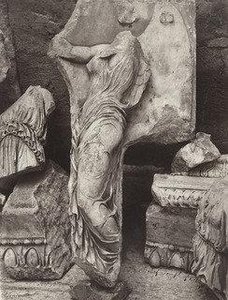 Figure of Victory, from the Temple of Victory High Relief