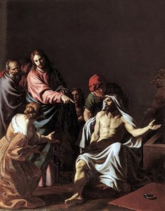 The Raising Of Lazarus — Alessandro Turchi, Baroque