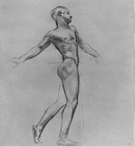 Drawing 4 — John Singer Sargent, Academic Realism