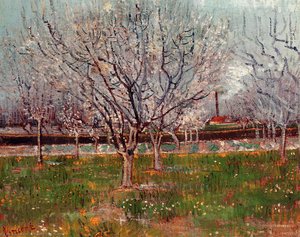 Blütenhain (auch Bekannt Als Pflaumenbäume) — Vincent Willem Van Gogh, Post-impressionismus