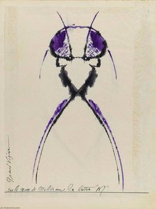 Untitled (sur Le Nom De Malibran La Lettre M ) — Joseph Cornell