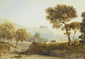 Harlech Castle — Anthony Vandyke Copley Fielding
