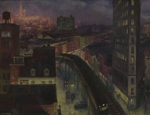 Die Stadt Von Greenwich Village — John French Sloan