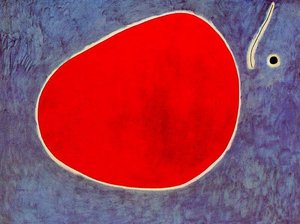 Vuelo De La Libélula Delante Del Sol — Joan Miró, Surrealist Expressionism