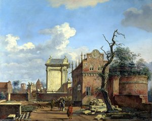 An Architectural Fantasy — Jan Van Der Heyden