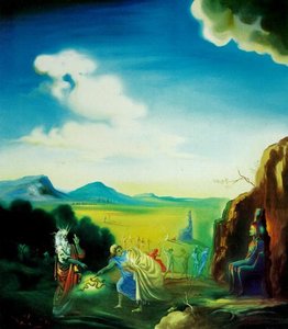 Moisés Y El Faraón — Salvador Dalí, Surrealist Movement
