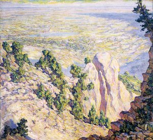 View From A Mountaintop — Robert Lewis Reid