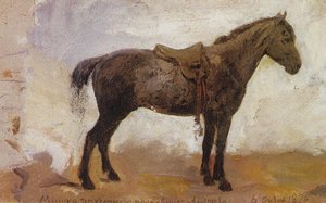 Horse Mishka — Vassily Dmitrievitch Polenov
