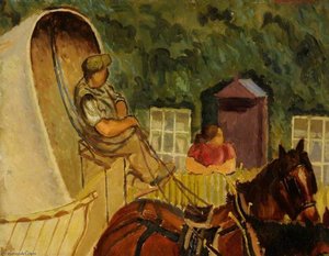 The Drayman — Gilbert Spencer
