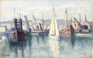 Dieppe, A Pool — Maximilien Luce