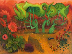 Orange Fall — Inka Essenhigh