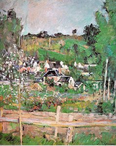 Ansicht Von Auvers-sur-oise — Paul Cézanne