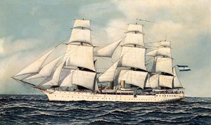 A Ship's Portrait — Antonio Nicolo Gasparo Jacobsen
