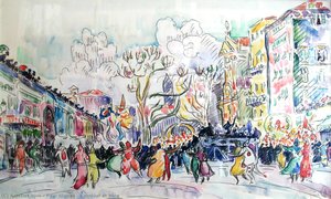 Carnival At Nice — Paul Signac