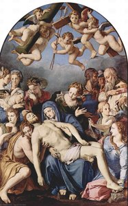 Descendimiento De La Cruz — Agnolo Bronzino