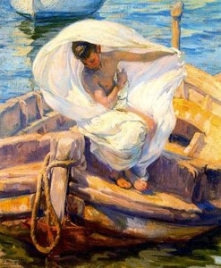 Bather In The Boat — José Mongrell Torrent