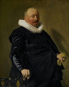 Portrait Of An Elderly Man — Frans Hals I, Baroque Painting