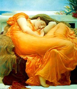 English Flaming June‎ — Sir Frederic Lord Leighton, Academicism