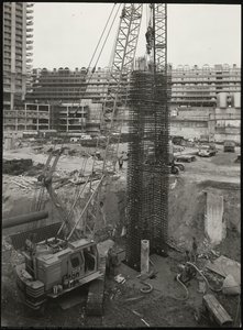 Barbican Centre Construction Photograph — Maltby Sykes